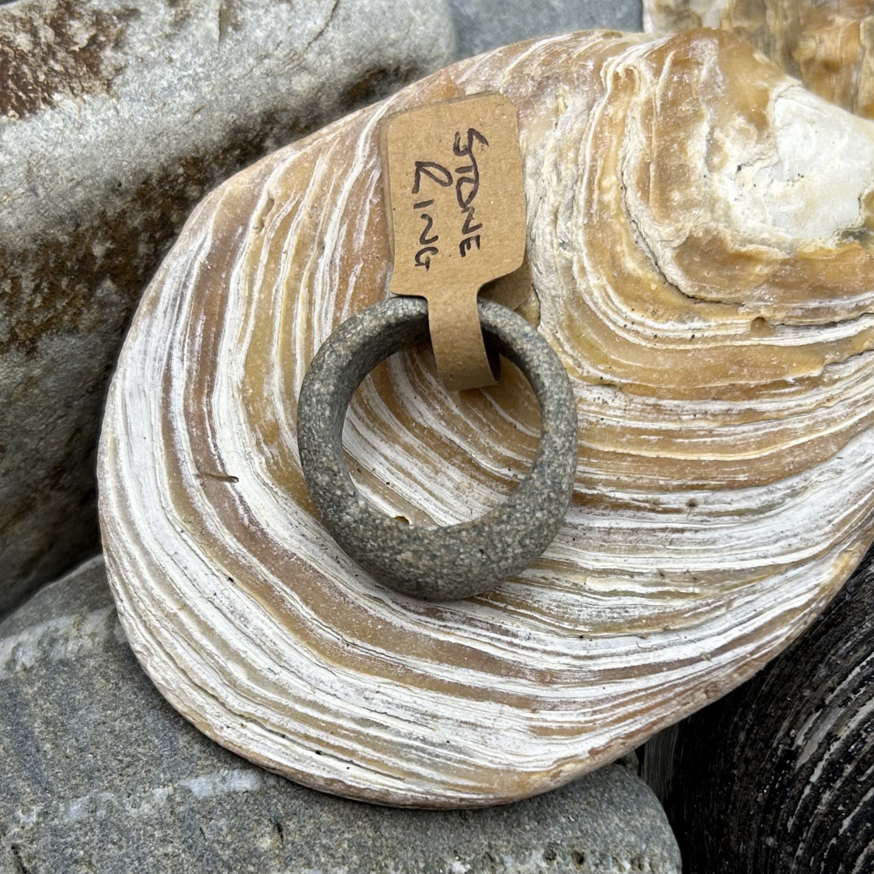 Stone Ring Size O