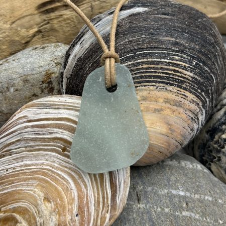 Frosted Sea Glass Pendant
