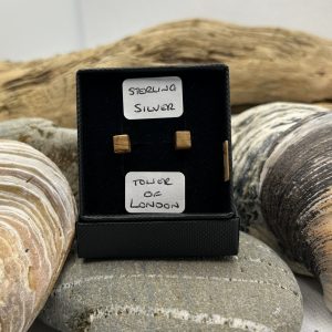 Tower Of London Oak Sterling Silver Earrings